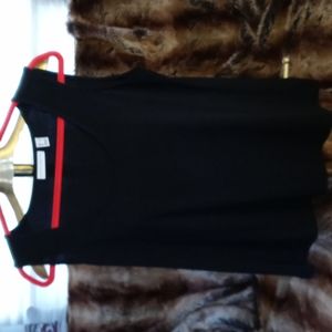 Susan Graver black medium blouse